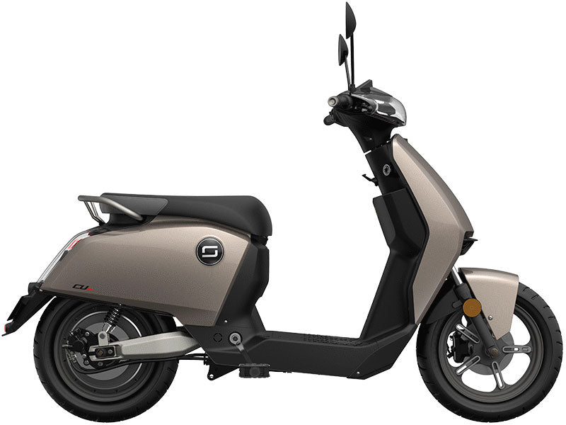 Super Soco-CUx-Electric Scooter-Silver-Without Camera-urban.ebikes