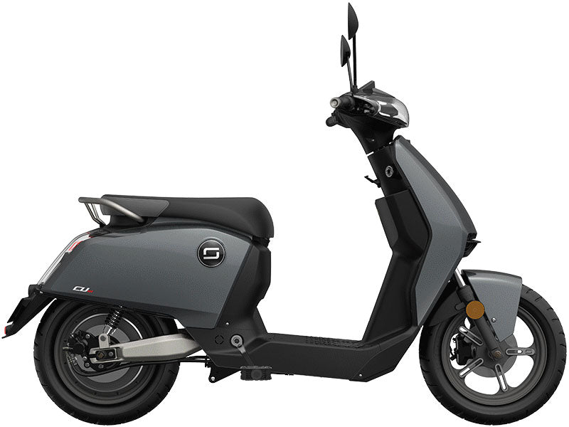 Super Soco-CUx-Electric Scooter-Grey-Without Camera-urban.ebikes