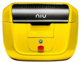 NIU-Large Capacity Helmet Box-Top Box-Yellow-urban.ebikes