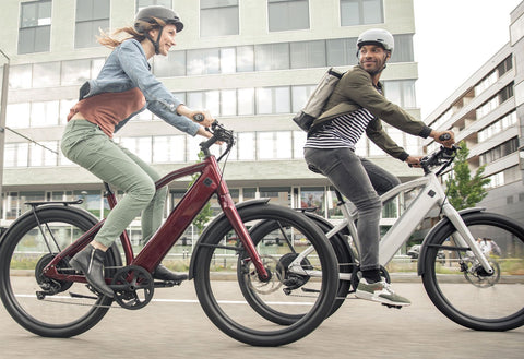 ST1 Electric Bike Deep Red
